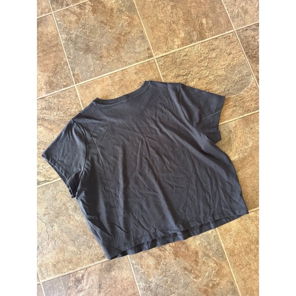 Skims Relaxed Shrunken T-Shirt Ash Size XL - Picture 6 of 8